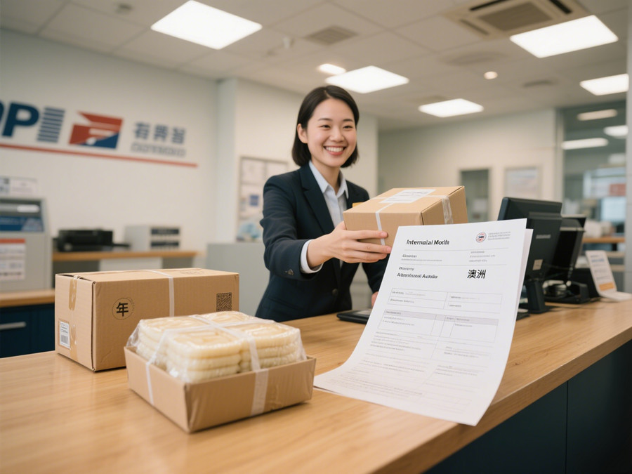 香港客戶正在郵寄物品到澳洲 香港客戶正在郵寄物品到澳洲